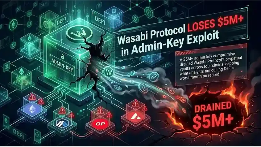 Wasabi Protocol Loses $5M+ in Admin-Key Exploit